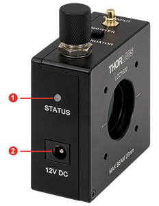 Liquid Crystal Shutter Side View