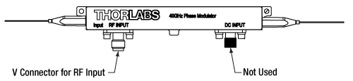40 GHz Phase Modulator Pin Diagram