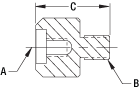 Thread Adapter Mechanical Drawing