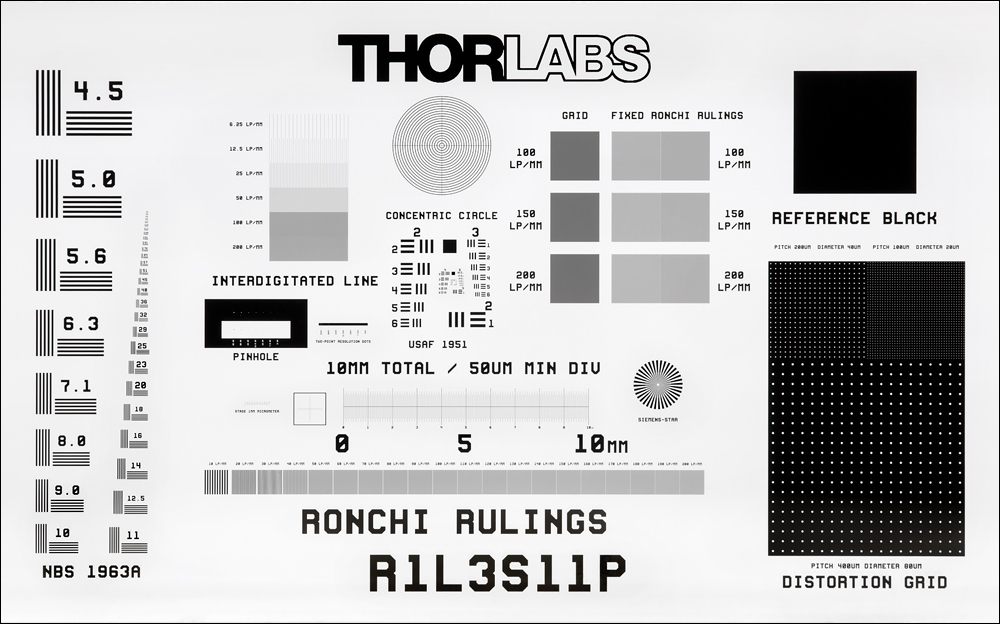 thorlabs siemens star thorlabs siemens star