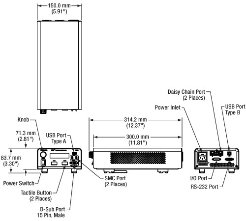 Piezo Inertia Drive Stage