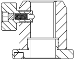 TS25 Spring Loaded Thumbscrew