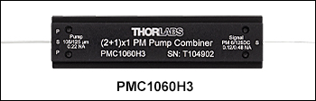 Pump and Signal Combiner Engraving