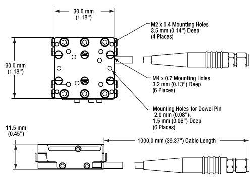 Piezo Inertia Stage Diagram