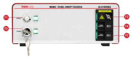 SL10 Swept Source Front Panel with BD