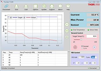 TC200 Heater Controller GUI