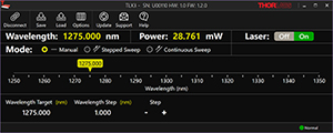 Tunable Laser GUI