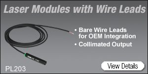 Compact Laser Modules with USB Connector