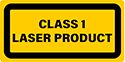 Class 1 Laser Sticker