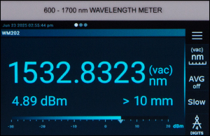 Wavelength Meter Main View