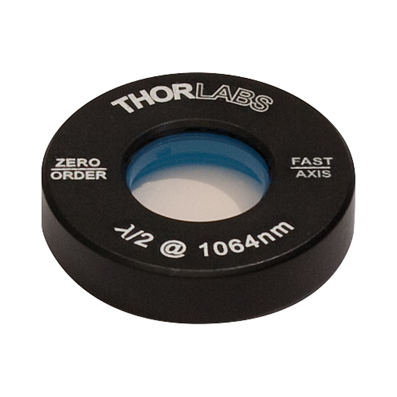 Thorlabs Wph05m 1064 O1 2 Zero Order Half Wave Plate O1 Mount 1064 Nm