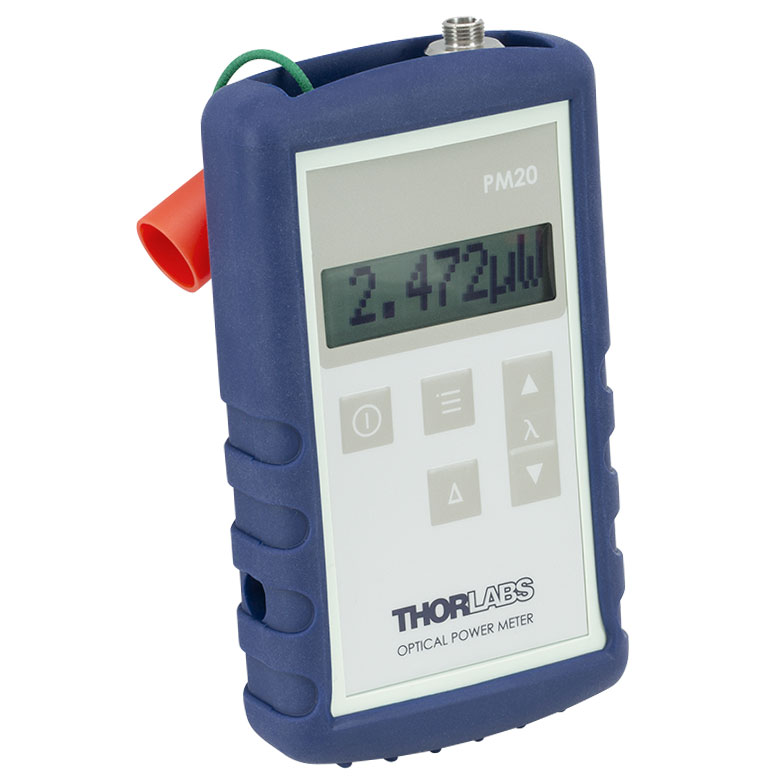 Thorlabs PM20A Fiber Optic Power Meter, 400 nm 1100 nm, 60 dBm to