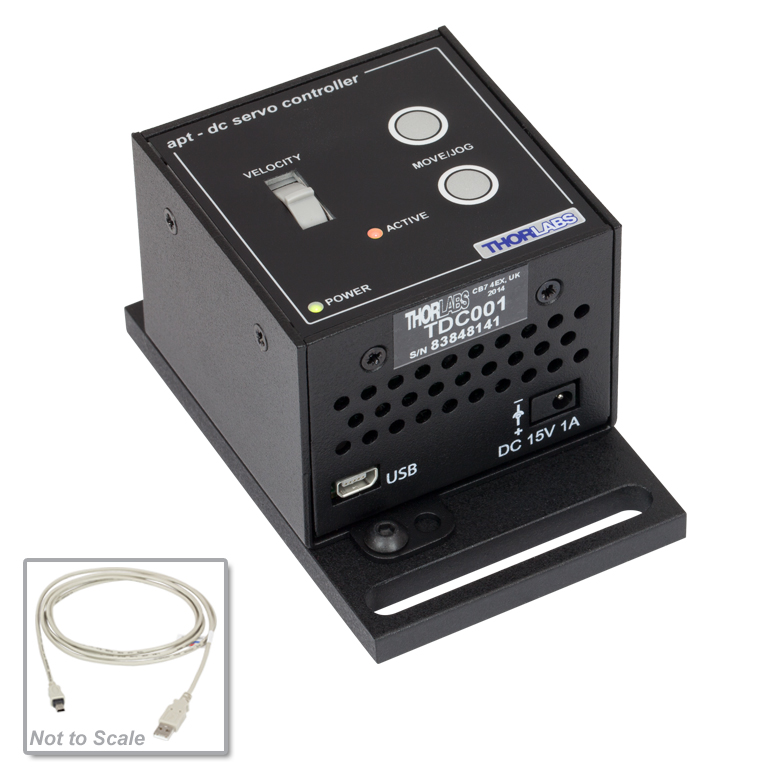 Thorlabs TDC001 TCube DC Servo Motor Controller (Power Supply Not Included)
