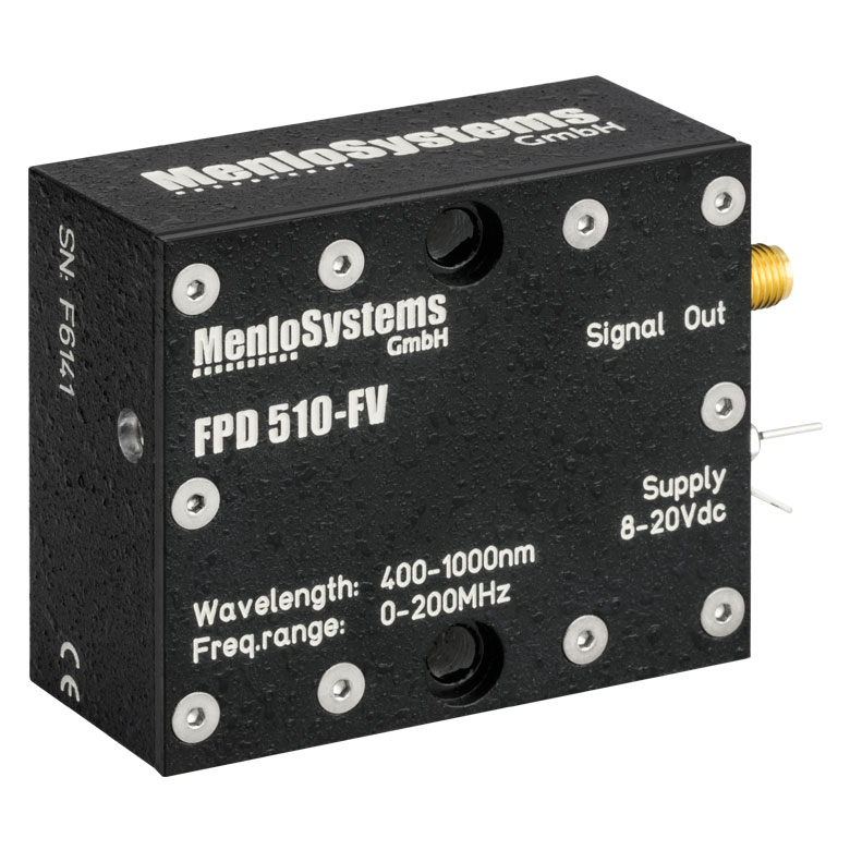 Thorlabs - FPD510-FV Si Fixed Gain, High Sensitivity PIN Detector, 400