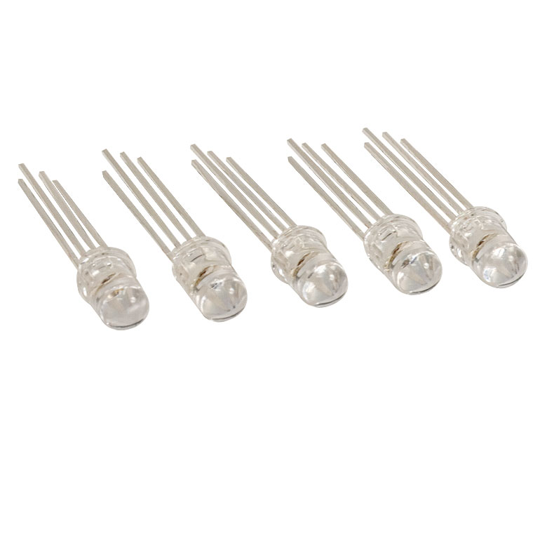 Thorlabs LEDRGBE 627.5/525/467.5 nm TriColor LED, Qty. of 5