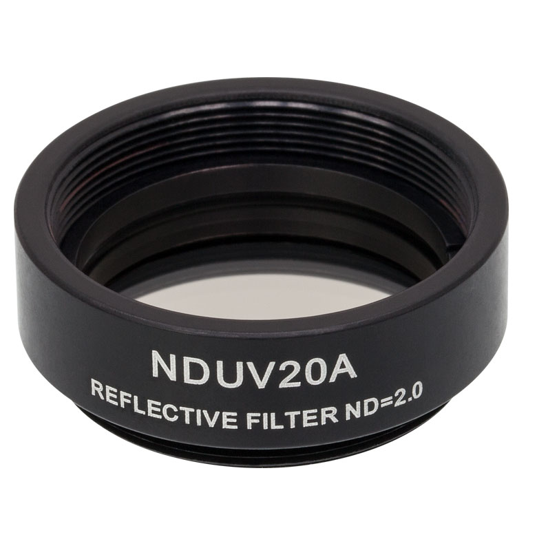 Thorlabs NDUV20A SM1Threaded Mount, Ø25 mm UVFS Reflective ND Filter