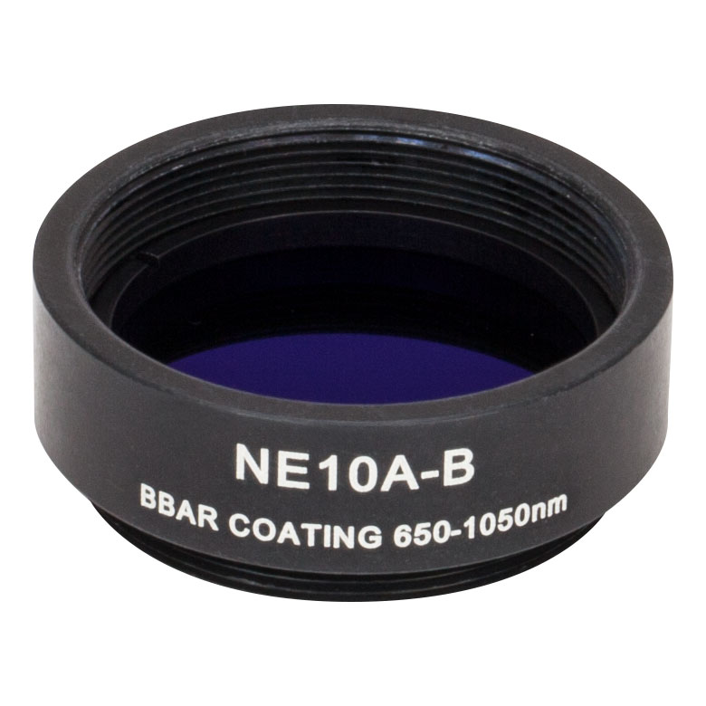 Thorlabs NE10AB Ø25 mm Absorptive Neutral Density Filter, ARC 650