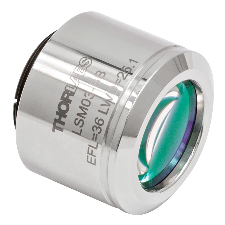 Thorlabs LSM03BB Scan Lens, 810 to 890 and 1000 to 1100 nm Dual