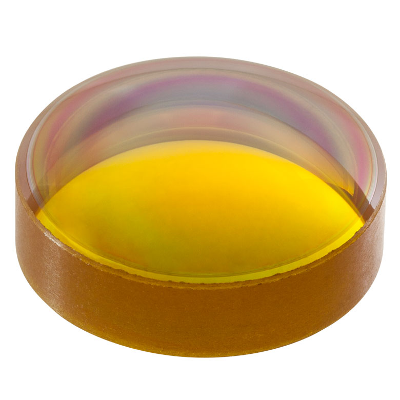 Thorlabs LF7601F Ø1" ZnSe Negative Meniscus Lens, f = 50.0 mm, ARC