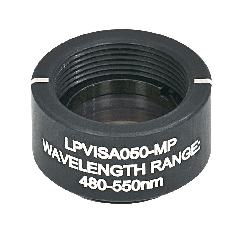 Thorlabs LPVISA050MP Ø12.5 mm SM05Mounted Linear Polarizer, 480