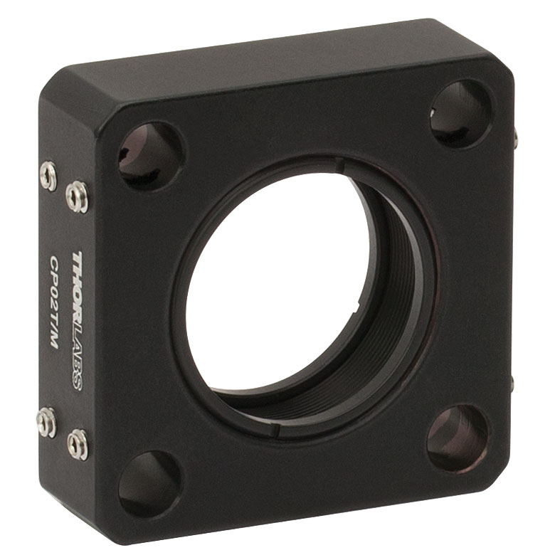 Thorlabs CP02T/M SM1Threaded 30 mm Cage Plate, 0.50" Thick, 2