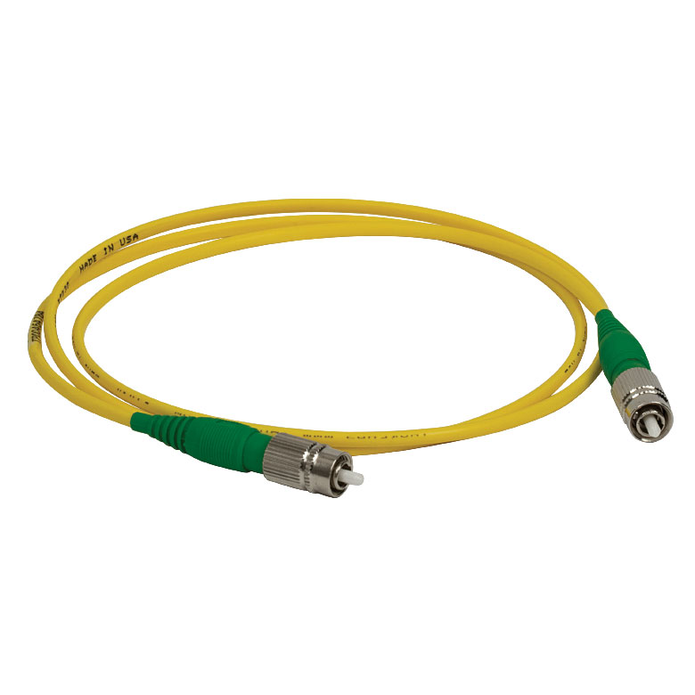Thorlabs P3405AFC1 SM Patch Cable, 400 550 nm, FC/APC, 1 m Long