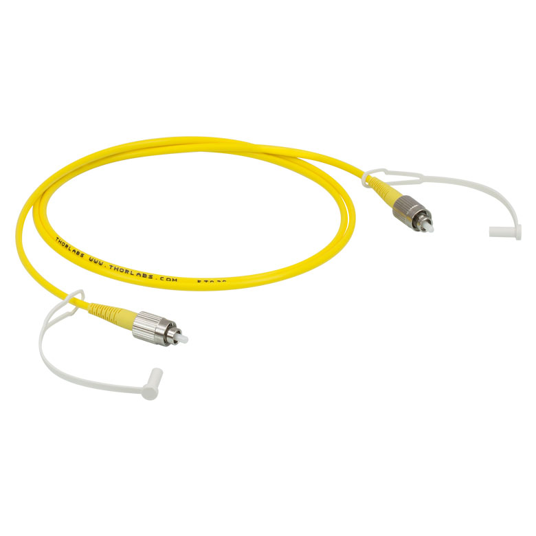 Thorlabs P1460AFC1 Single Mode Fiber Patch Cable, 1 m, 450 600