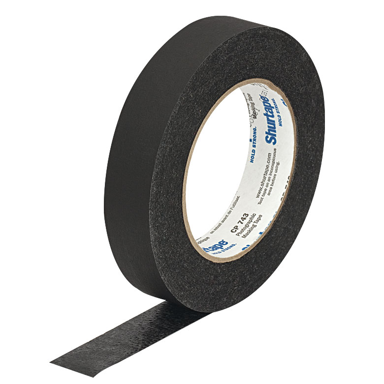 Pro® Premium Black Mask Black Crepe Paper Masking Tape