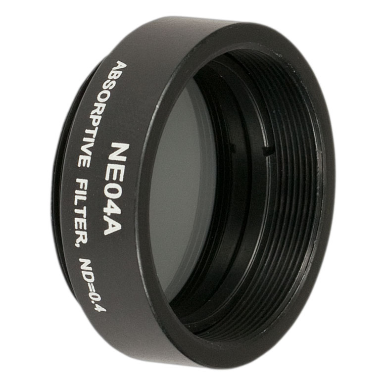 Thorlabs NE04A Ø25 mm Absorptive ND Filter, SM1Threaded Mount