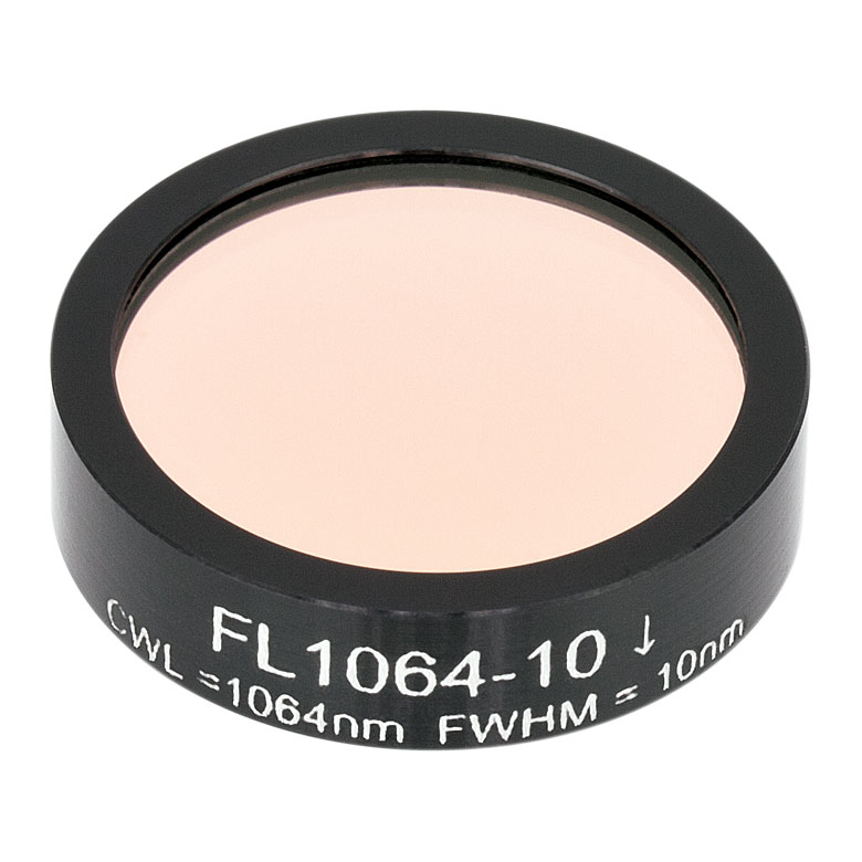 Thorlabs FL106410 Ø1" Laser Line Filter, CWL = 1064 ± 2 nm, FWHM