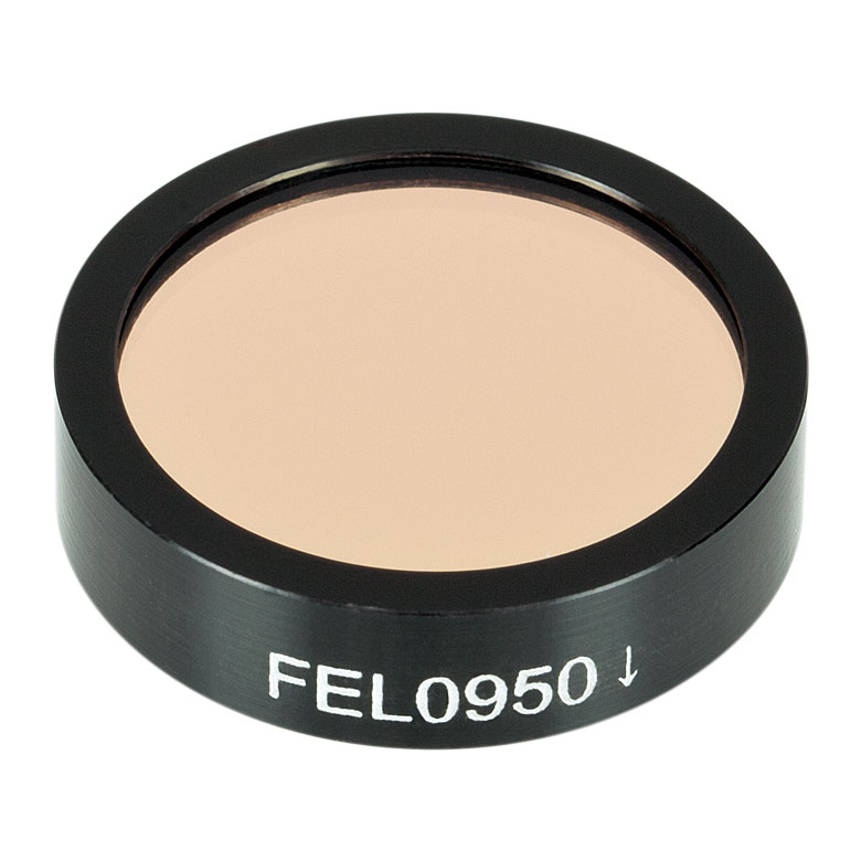 Thorlabs FEL0950 Ø1" Longpass Filter, CutOn Wavelength 950 nm