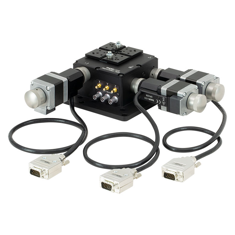 Thorlabs - MAX381/M 3-Axis NanoMax Stage, Stepper Motor