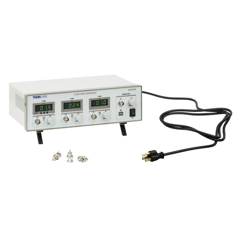 Thorlabs - MDT693B 3-Channel, Open-Loop Piezo Controller