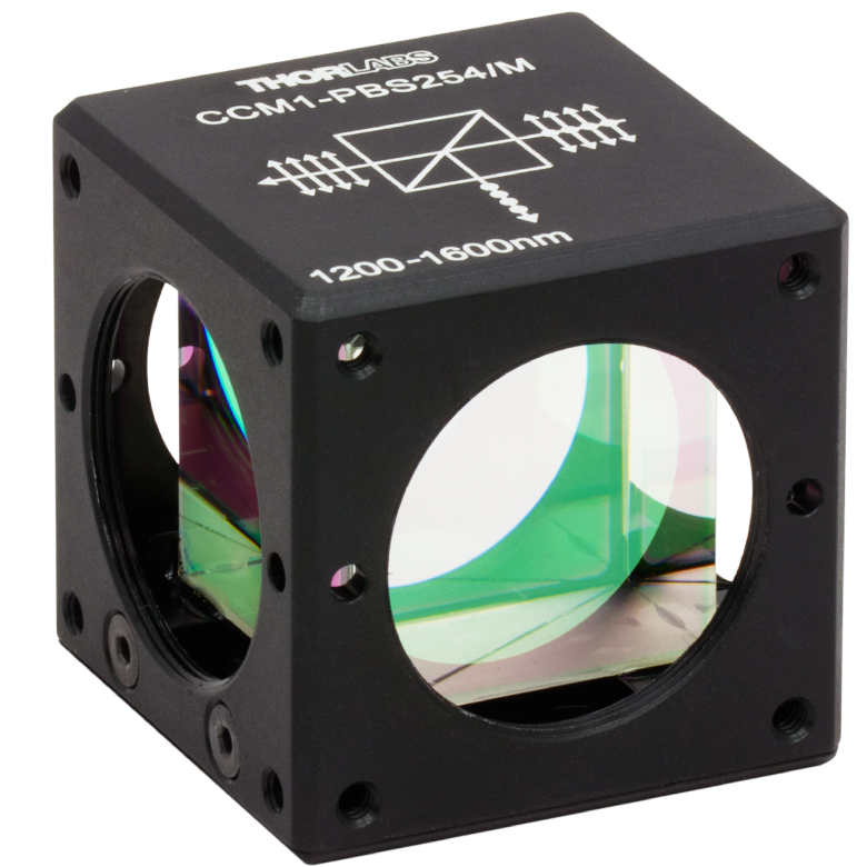 Thorlabs - CCM1-PBS254/M 30 mm Cage Cube-Mounted Polarizing