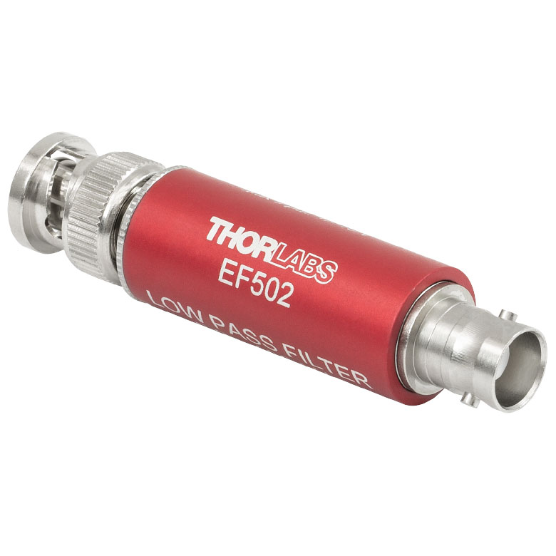 Thorlabs - EF502 Low-Pass Electrical Filter, ≤100 kHz Thorlabs - EF502 Low-Pass Electrical Filter, ≤100 kHz