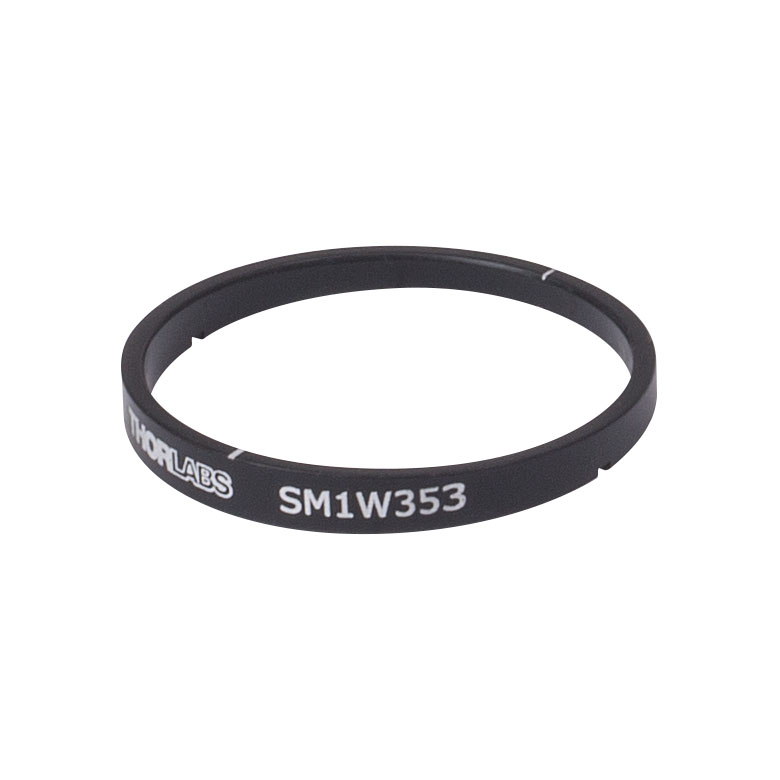Thorlabs - SM1W353 Wedge Prism Mounting Shim, 3° 53' Wedge Angle