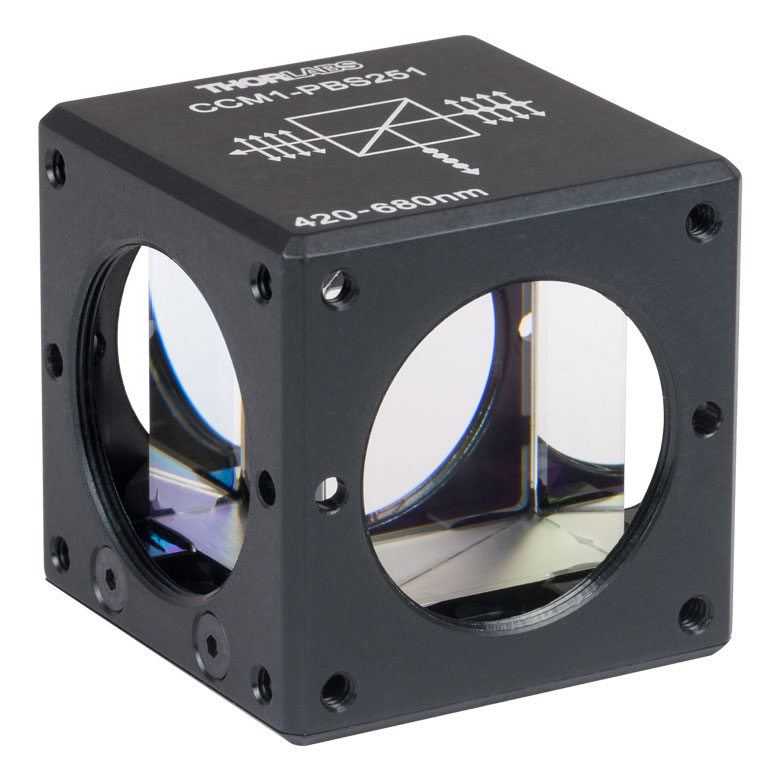 Thorlabs - CCM1-PBS251 30 mm Cage Cube-Mounted Polarizing