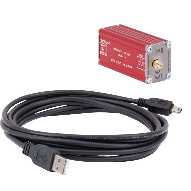 Thorlabs - 50LD High-Speed Voltage Buffer, SMA Feedthrough, 20 kΩ