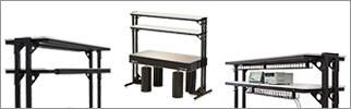 optical table thorlabs accessories standing