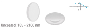 UV Fused Silica, Uncoated