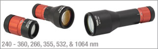 Fixed Magnification Beam Expanders, UVFS