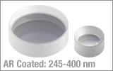 UV Fused Silica, UV Coated 