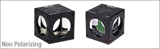 30 mm Cage, Non-Polarizing Beamsplitter Cubes