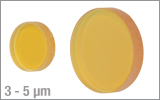 Barium Fluoride Windows,<br/>3 - 5 µm