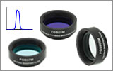 Bandpass Colored Glass Filters